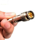 20PCS BNC Q9 Male Plug for RG59 Coaxial Cable CCTV Copper Solderless Connector