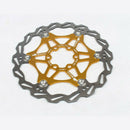 Mountain Bike Bicycle Brake Disc Floating Rotor 160mm 6 Bolt Rotors Screws QXB