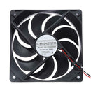 YD-1212025SH DC12V Cooler Fan 118x118x24mm 7 Blades Computer PC Cooling Fan