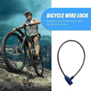 Metal Bicycle Lock Universal MTB Road Bike Anti Theft Security Lock (Black)