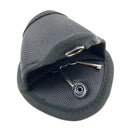 Nylon bum bag, hip bag, belt bag, wallet, accessory bag, black, key pouch, 10.5