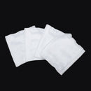 100 Pcs White Rectangle Facial Clean Bag Type Cotton Pads T2I7