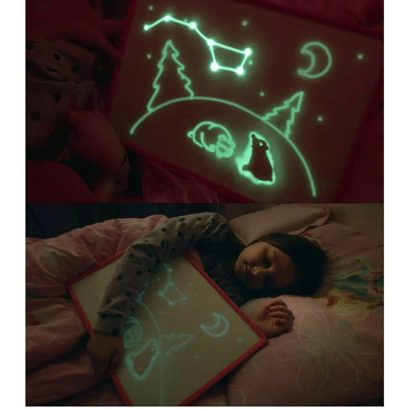 Puzzle Drawing Toys Sketchpad Children Drawing Board Graffiti Fluorescent