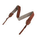 Camera Shoulder Neck Belt Cotton Strap Brown For Canon Sony Nikon Olympus DSLR