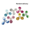 Quicksand Adults Decompression Tri Crystal Random Color Fingertip Gyro