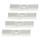 4pcs DIY GT2 Timing Belt Fixing Piece Tooth pitch 2mm Clamp Fixed Clip 9 *40mm