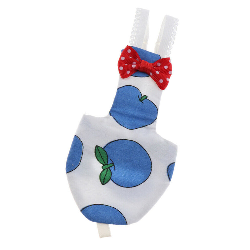 2 Pieces Breathable Cockatiel Parrot Bird Diaper Nappy Flight Suit - Pet Bird