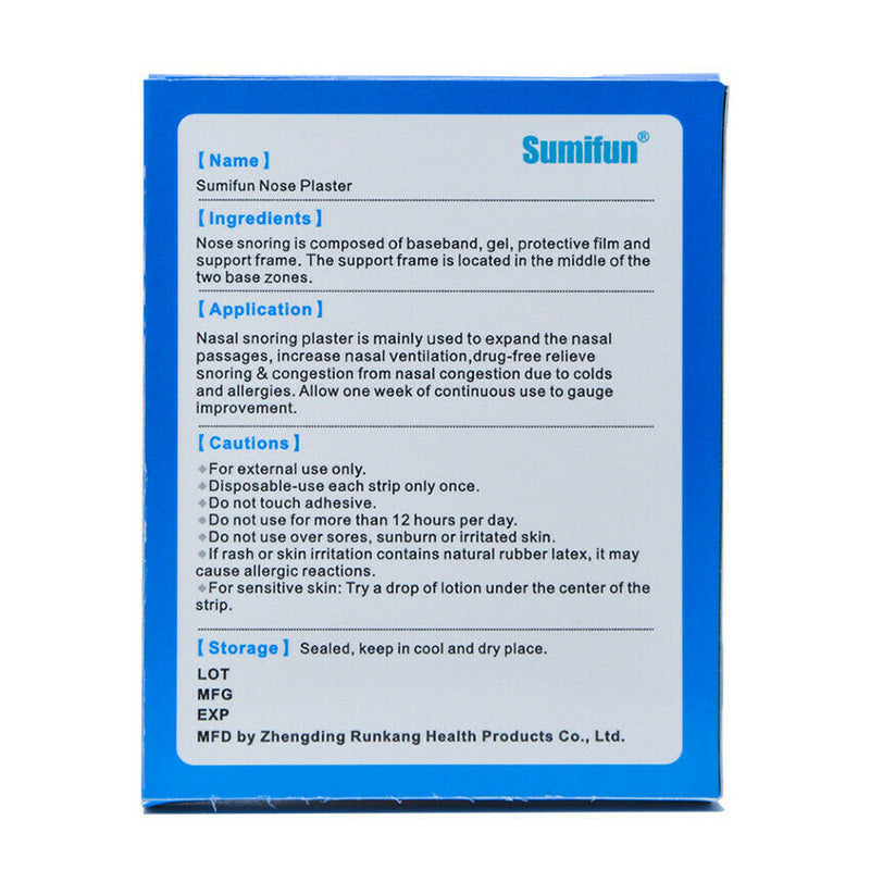 30x Anti Snore Stop Snoring Pach Sleep Apnea Aid Cessation Easier Breathe Strip
