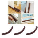 3 Pieces Adjustable Under Door Draft Blocker Draft Door Stopper Noiseproof