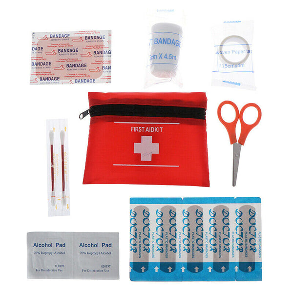 First Aid Energency Kit Camping Sport Travel Emergency Survival Kit Medical   Nw
