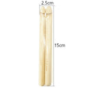 1Pair Big Wood Crochet Hook 11mm 13mm Weaving Needle Wooden Knitting HooksB Hn