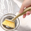 Kitchen Cleaning Brushes Long Handle Wash Pot Dish Washing Brush Can Be Han