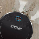 Auto Smart Robot Vacuum Cleaner Sweeping UV Sterilizer 1600Pa Black
