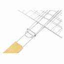 Metal Triple Grilling Basket Picnic Outdoor Barbecue Tool K8A5