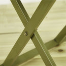 Green Folding Stool Outdoor Sports Fishing Folding Mazar Aluminum Material