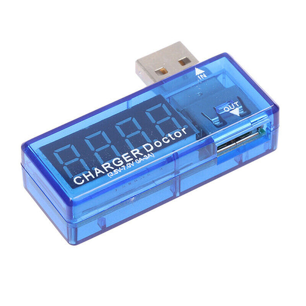 Portable Digital Display Hot Mini USB Power Current Voltage Meter TeSEAU
