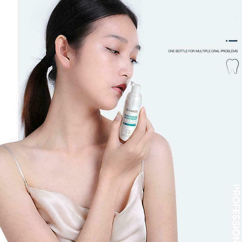 1* Teeth Whitening Mousse Dental Tools Fresh Shining Cleaning Toothpaste H0S0