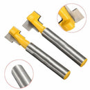3x 2Pcs Matched Keyhole Cutter Router Bit Set 6mm Shank Woodworking DIY Tools
