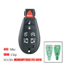 7 Buttons Car Remote Control Key M3N5WY783X ID46 for Dodge Town Country Jeep