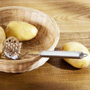 Practical Stainless Steel Tube Handle Potato Masher Mashed Vegetable Device H1O1