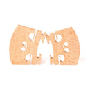 4pcs Maple Wood Violin Bridges for 1/2 Violin Musical Instrument Parts ho QLJ