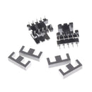 5set PC40 EE25 5+5pins Ferrite Cores bobbin, transformer core, inductor coil M&O