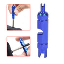 Bicycle Screwdriver Valve Core Wrench Alloy Presta Disassembly Removal WL BX