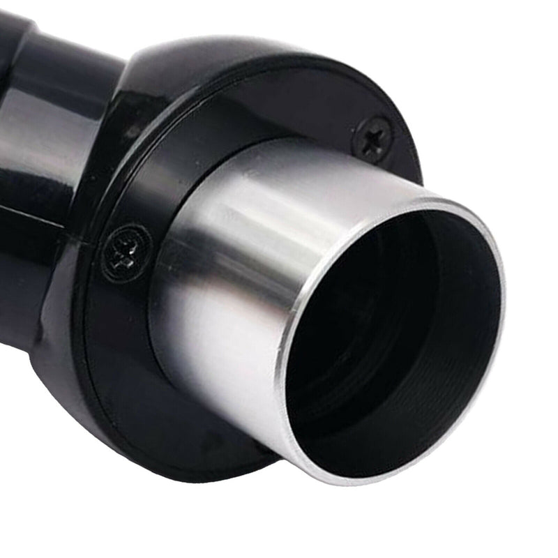 1.25" 45 Degree Erecting Prism Diagonal Adapter for Telescope Eyepiece Black