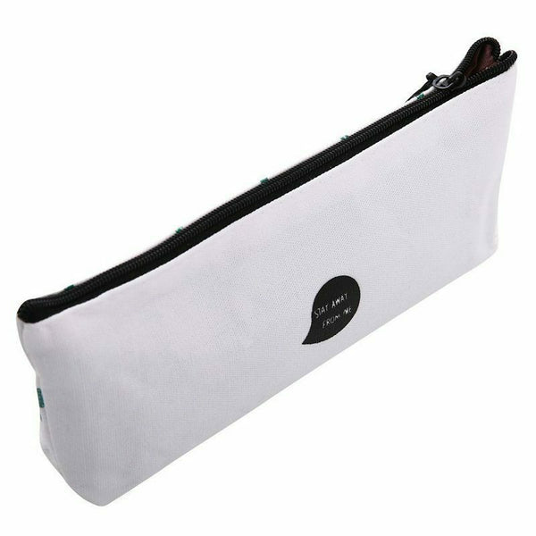 Cactus Pastoral Bandage Canvas Pencil Case Box Makeup Bag Set of 3 H9K1