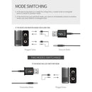 Wireless Bluetooth V5.0 3.5mm Audio USB Receiver Adapter Music Dongle AUX A2DP//