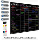 Magnetic Dry Erase Calendar Set 16X12 Inch Whiteboard Weekly Planner Organi