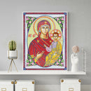 5D DIY Special Shaped Diamond Painting Religious Cross Stitch Mosaic Kit