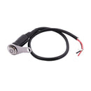 3X(Easy to Install Stainless Steel Led Motorcycle Switch On-Off Handlebar A