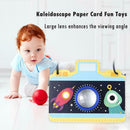 Multi-Prism Effect Cartoon Camera Style Kaleidoscope Paper Card Fun Toys