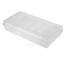 Plastic 9 Compartments Fishing Lure Bait Hook Tackle Storage Box Case Container