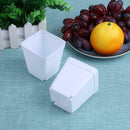 20pcs Plastic Plant Flower Pot Trays Small Succulent Planter Garden Decor