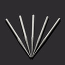 5 X 70mm Diamond Coated Stone Grinding Burrs Bur Bits Rotary Tool Set 3mm Shank