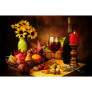 5D DIY Full Drill Diamond Painting Abundant Dinner Cross Stitch Embroidery