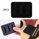 2*Silicone Practice Mute Silencer Pad For Guitar Acoustic Instruments Accessory
