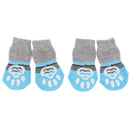 8Pcs Practical and Beautiful Cotton Dog Feet Protection with Rubber