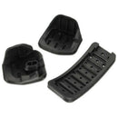 Stainless Steel MT Pedal Pads For  Jetta MK4 Bora Lavida Golf MK4 Fabia