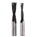 2Pc Carbide 6mm 10mm Brad Point Boring Bits Wood Milling Cutter Power Tools for
