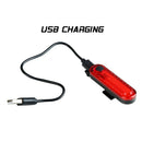 2pcs Ultra Bright USB Rechargeable Bicycle Taillights ,Bike Light Back USB