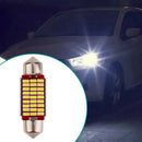 36mm 27SMD Double Pointed High Light Car 3014 LED Decoding Reading Light