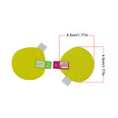 1pair Waterproof Anti-fingerprint Anti Scratch Lens Protector for Oculus Quest 2