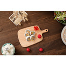Natural Wood Plate Bread Sushi Pizza Serving Platter Wooden Cutting Board SS
