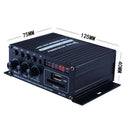 Home Car Mini Audio Power Amplifier Amp Speaker Bluetooth 12V Low Distortion