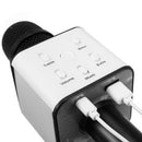 MIni Q7 Wireless Handheid Karaoke Microphone Mic USB Audio Speaker Music Player