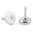 Screw On Thread Leveller Leveling Foot Furniture Glide M6 x 25mm 4 Pcs