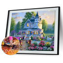 5D Villa Landscape Diamond Painting Embroidery DIY Cross Stitch Home Decor